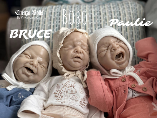 half-face silicone baby dolls