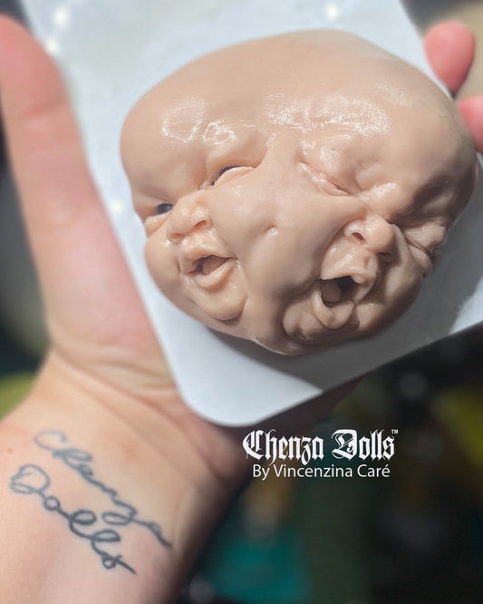 Resin "Zoe & Eve"(Doll with 2 faces)