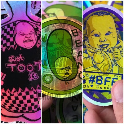 Say HOLO to Chenza dolls ™ (sticker series 1)