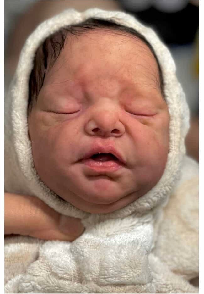 half-face silicone baby dolls