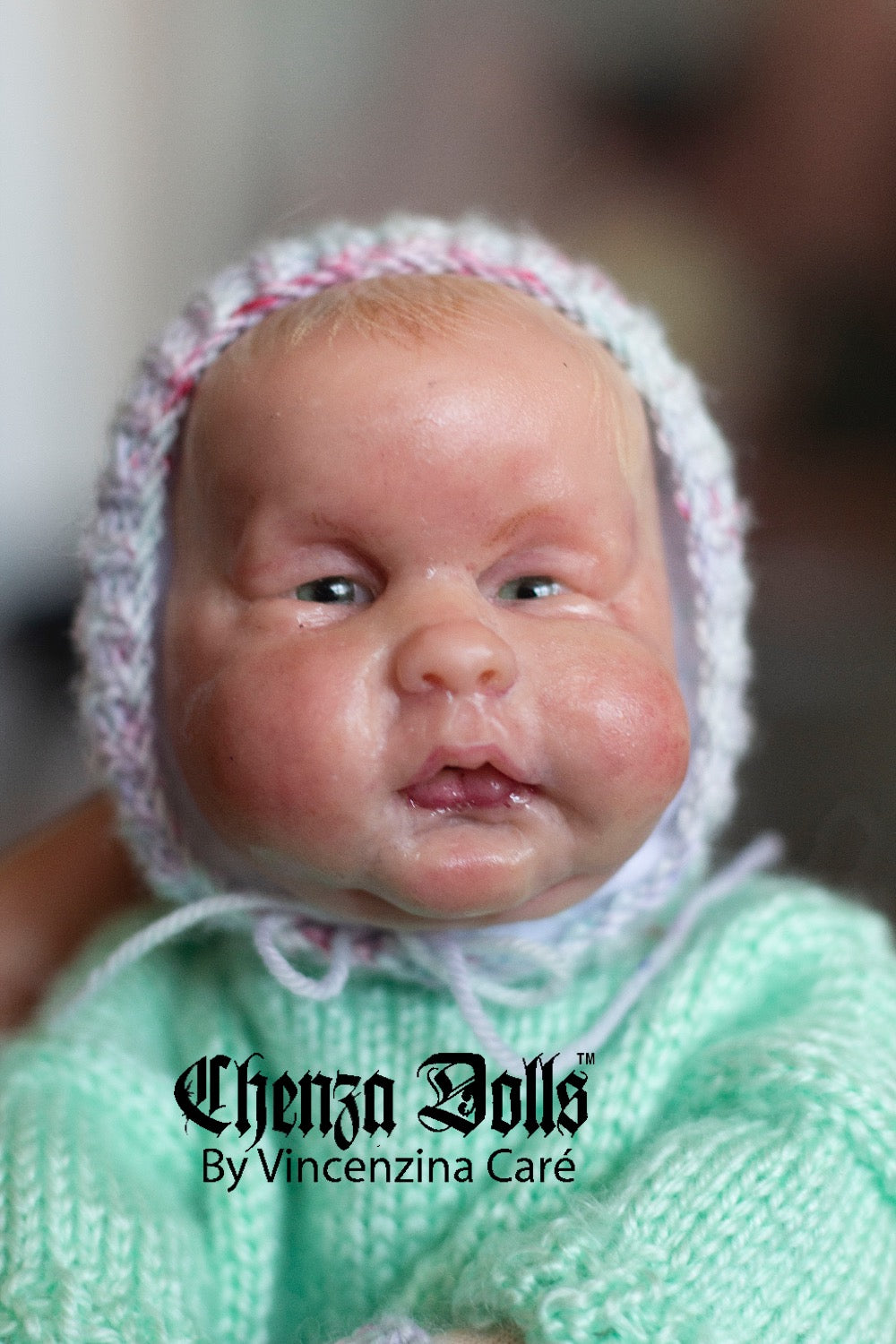 Pascal OOAK Bonnet baby doll